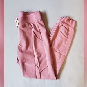 CLEAN, USED Figs - XXS Regular - Mauve Zamora Scrub Joggers - GENTLY USED
